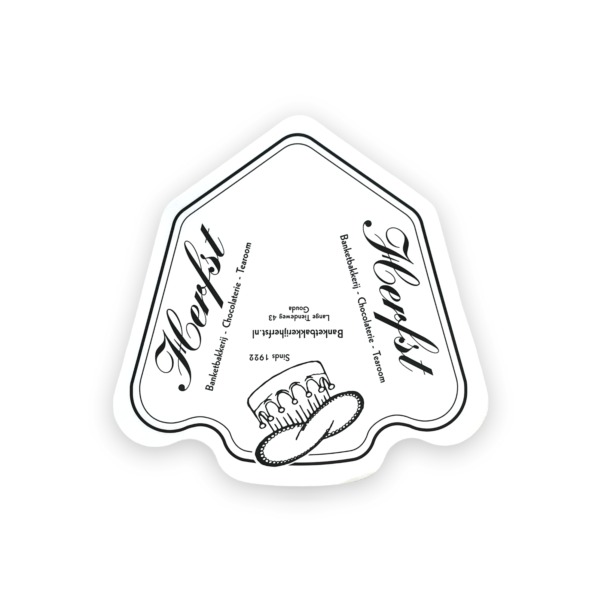 Punt rondellen | Gebaks papier